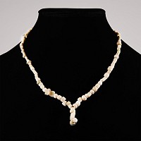 Western Asiatic Stone and Other Bead Necklace String