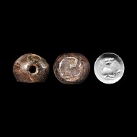 Sassanian Zoomorphic Stone Stamp Seal