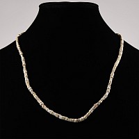 Western Asiatic White Stone Bead Necklace