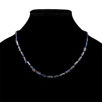 Blue Glass Bead Necklace String