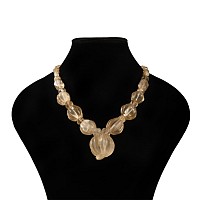 Western Asiatic Rock Crystal Bead Necklace