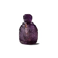 Indian Amethyst Perfume Bottle