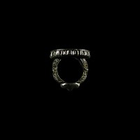 Large Moghul Calligraphic Jadeite Ring