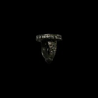 Large Moghul Calligraphic Jadeite Ring