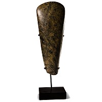 Stone Age Polished Mottled Greenstone Axehead