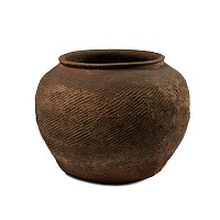 Chinese Large Eastern Zhou Ceramic Jar