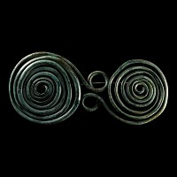 Bronze Age Spectacle Brooch