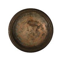 Heavy Roman Silvered Bronze Bowl
