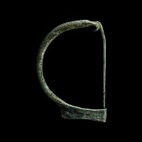 Italic Bronze Bow Brooch