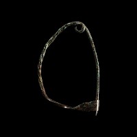 Etruscan Bronze Bow Brooch