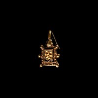 Medieval Silver-Gilt Dress Hook Fastener