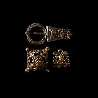 Medieval Silver-Gilt Fitting Group