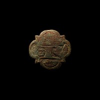 Medieval Bronze Knight's Heraldic Horse Harness Mount