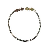 Viking Age Bronze Chained Equal-Arm Brooch Set