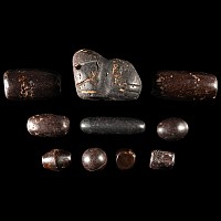 Mesopotamian Haematite Amulet and Weight Collection