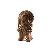 Pre-Columbian Jama Coaque Ceramic Shaman Figure