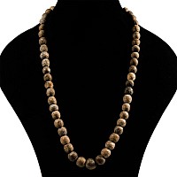 Natural History - Woolly Mammoth Bone Bead Necklace String