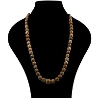 Natural History - Woolly Mammoth Bone Bead Necklace String