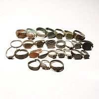 Roman and Later Bronze Ring Collection