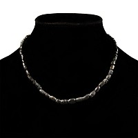 Roman Black Glass Bead Necklace String