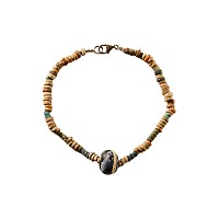 Egyptian Faience Mummy Bead Bracelet