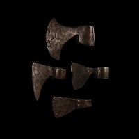 Medieval Iron Axehead Collection