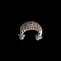 Migration Period Style Silver Pendant