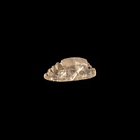 Bactrian Rock Crystal Snail Amulet