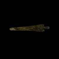 Western Asiatic Bronze Rivetted Dagger Blade