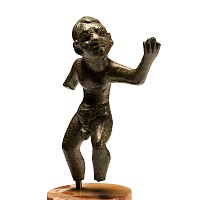Hellenistic Bronze Statuette of an Alexandrian Dancing Dwarf