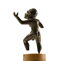 Hellenistic Bronze Statuette of an Alexandrian Dancing Dwarf