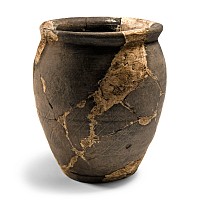 Roman 'Newark' Burnished Greyware Vessel