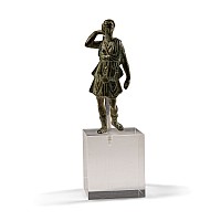 Roman Bronze Figure of Diana