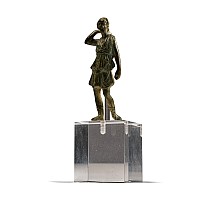 Roman Bronze Figure of Diana