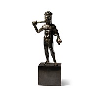 Etruscan Bronze Statuette of Herakles