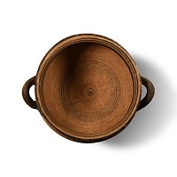 Greek Archaic Painted Terracotta Skyphos