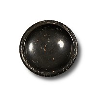 Greek Black-Glazed Plate