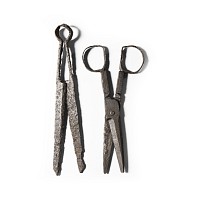 Post Medieval 'Thames' Iron Scissors and Shears Group