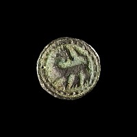 Late Anglo-Saxon 'The Rodings' Bronze Disc Brooch with Regardant Beast