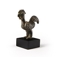 Roman Bronze Cockerel Statuette