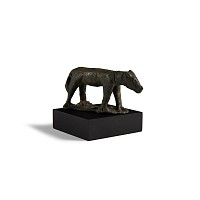 Roman Bronze Hunting Dog