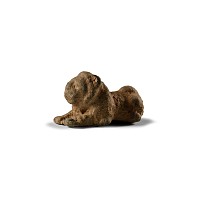 Roman Bronze Prone Lion Statuette