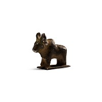 Roman Silver Standing Bull Statuette