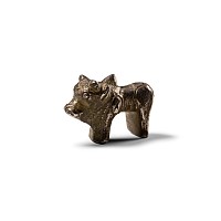 Roman Silver Standing Bull Statuette