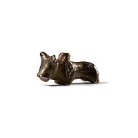 Roman Silver Standing Bull Statuette