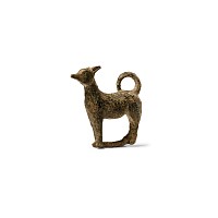 Roman Bronze Standing Dog Statuette