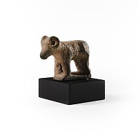 Roman Bronze Ram Statuette