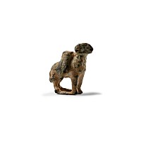 Roman Bronze Ram Statuette
