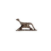 Roman Silver Sinuous Feline Statuette