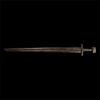 Viking Age Single-Handed Sword with Five-Lobed Pommel